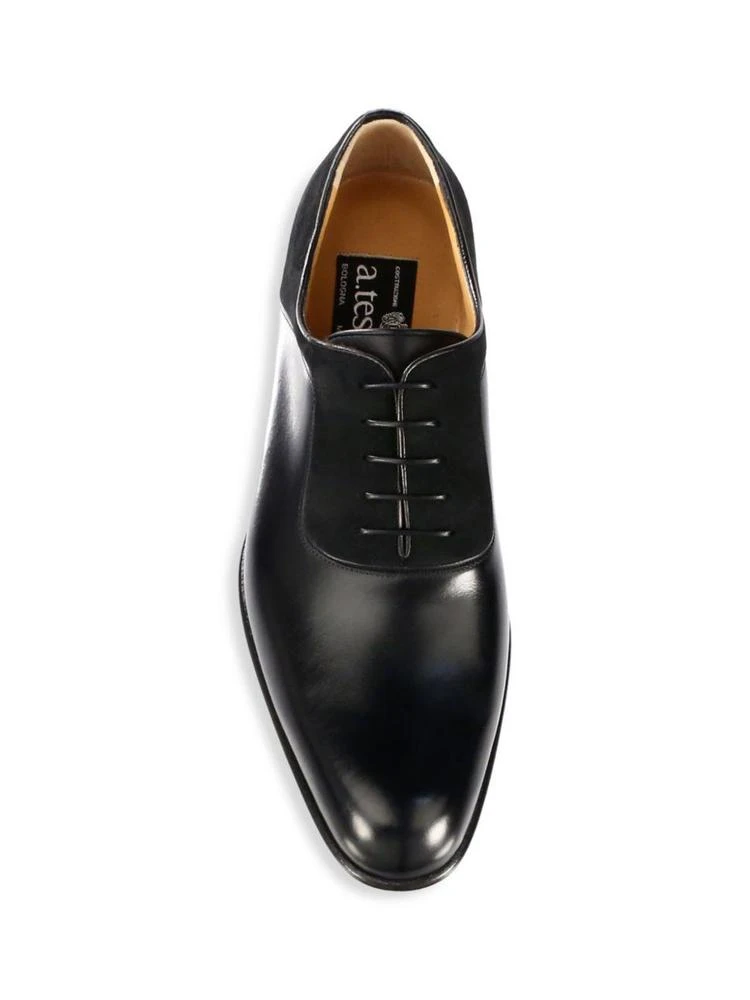 商品A. Testoni|Almond Toe Oxford,价格¥2375,第5张图片详细描述