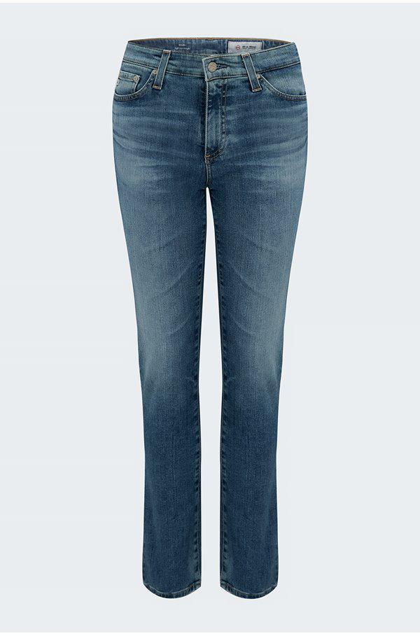 商品AG Jeans|AG - Mari Straight Jean in 15 Years Shoreline,价格¥2418,第1张图片