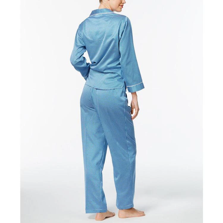 商品Miss Elaine|Printed Satin Pajama Set,价格¥223,第2张图片详细描述