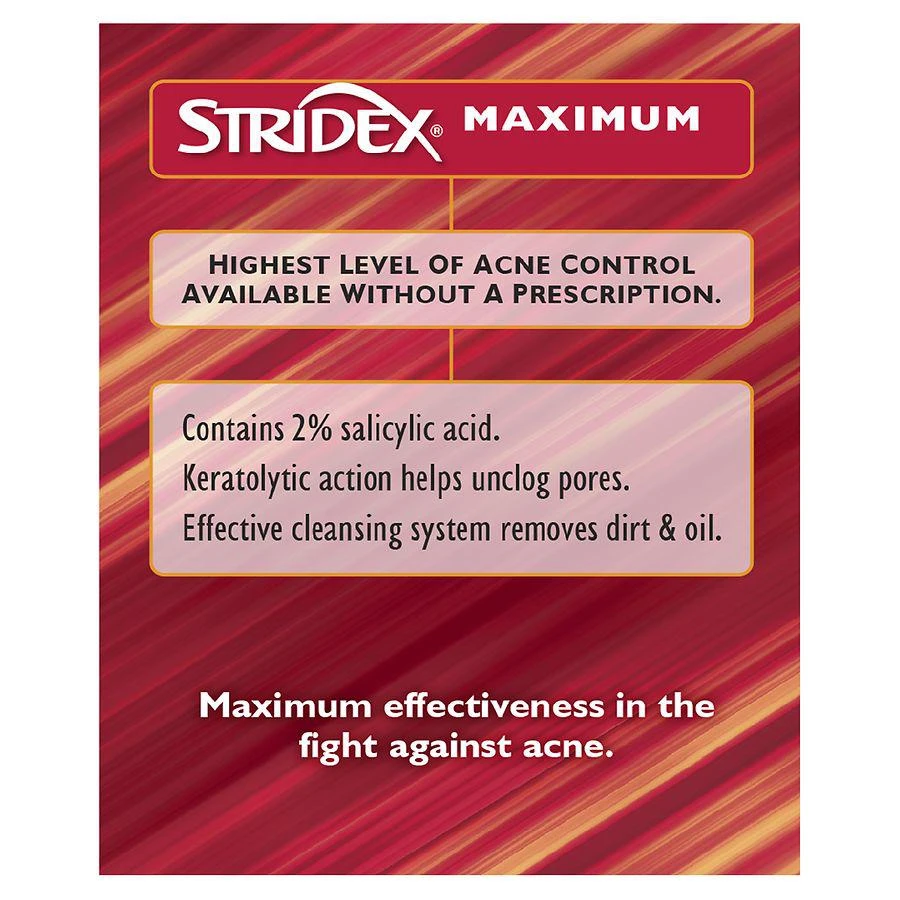 Stridex Maximum Strength Pads 5