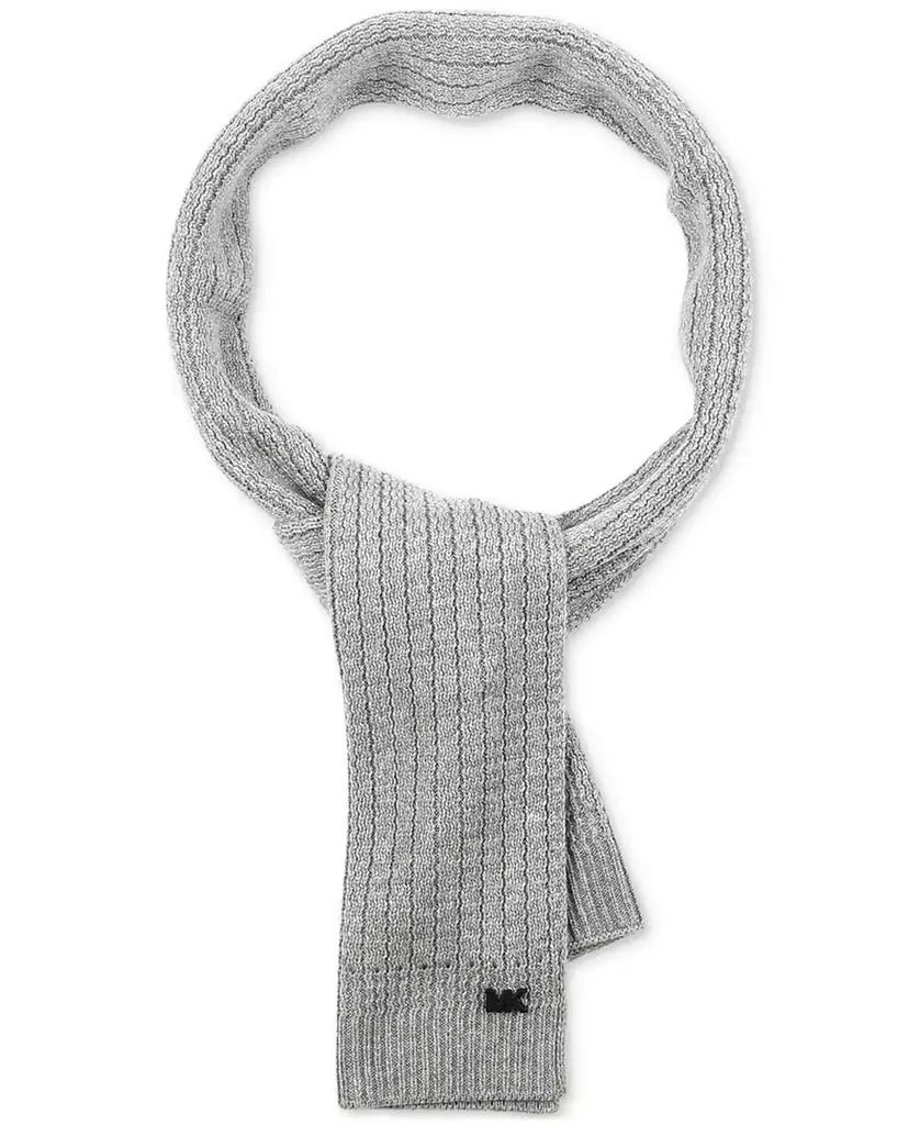 商品Michael Kors|Men's Racked Ribbed Scarf,价格¥371,第1张图片