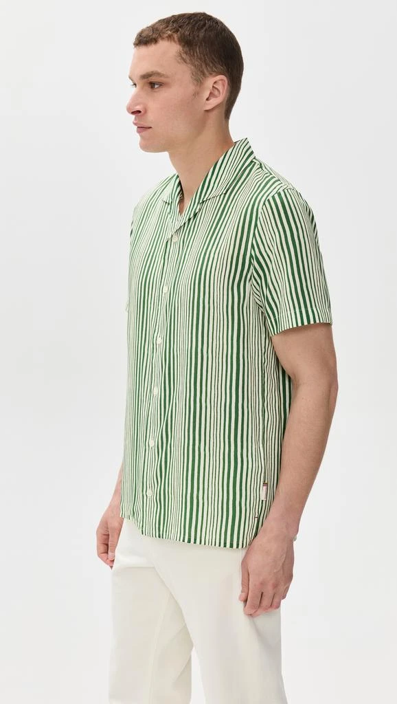 商品ORLEBAR BROWN|Hibbert Shore Stripe Shirt,价格¥3350,第3张图片详细描述