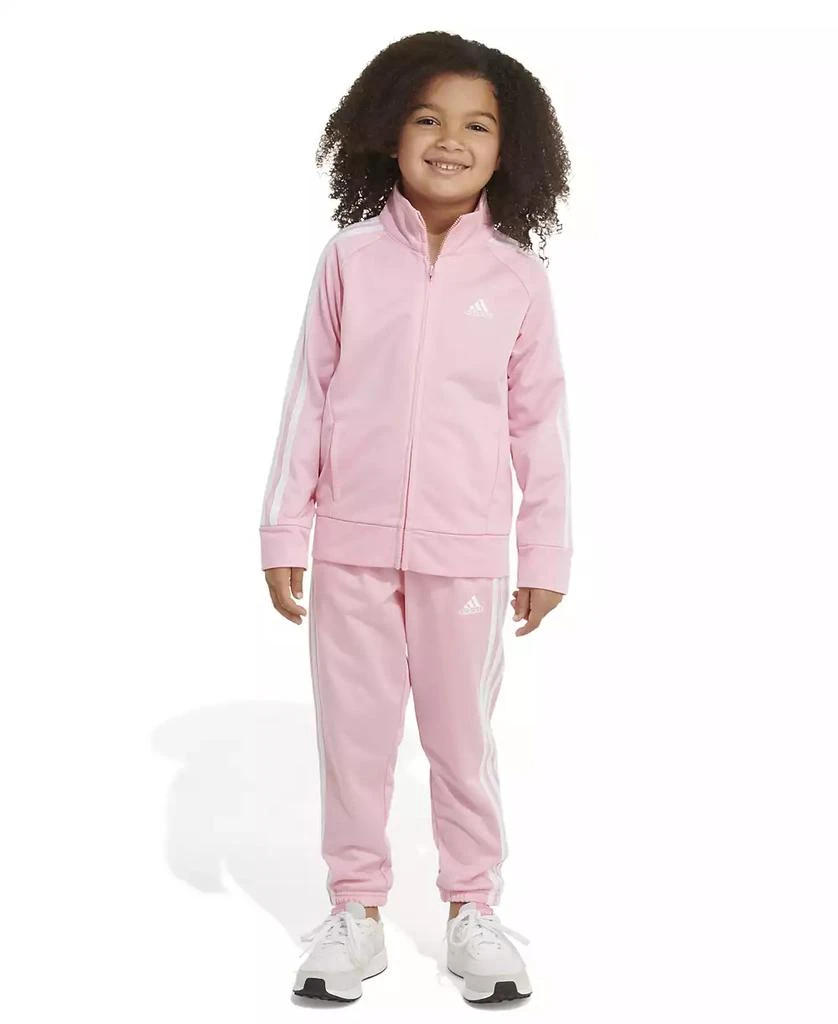 商品Adidas|Toddler Girls Classic Tricot Jacket and Track Pants, 2-Piece Set,价格¥234,第1张图片