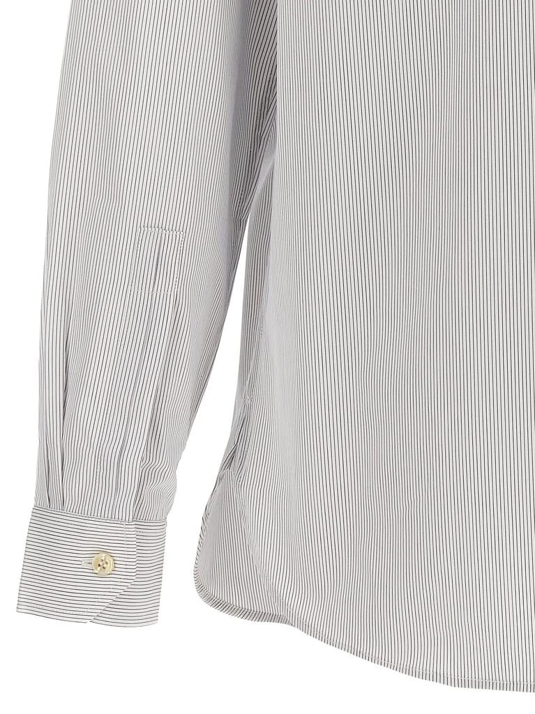 商品Yves Saint Laurent|Cassandre Two-tone Shirt,价格¥3565,第4张图片详细描述