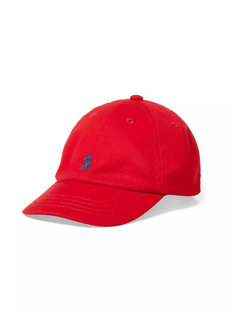 商品Ralph Lauren|儿童棉质奇诺棒球帽（颜色以文字描述为准）,价格¥184,第1张图片
