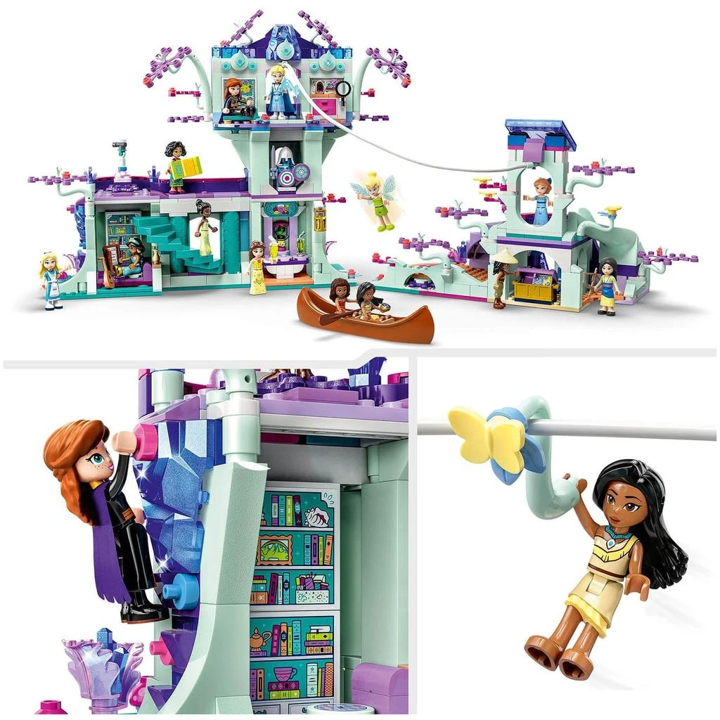 商品LEGO|LEGO | Disney The Enchanted Treehouse Princess Set (43215),价格¥1639,第4张图片详细描述