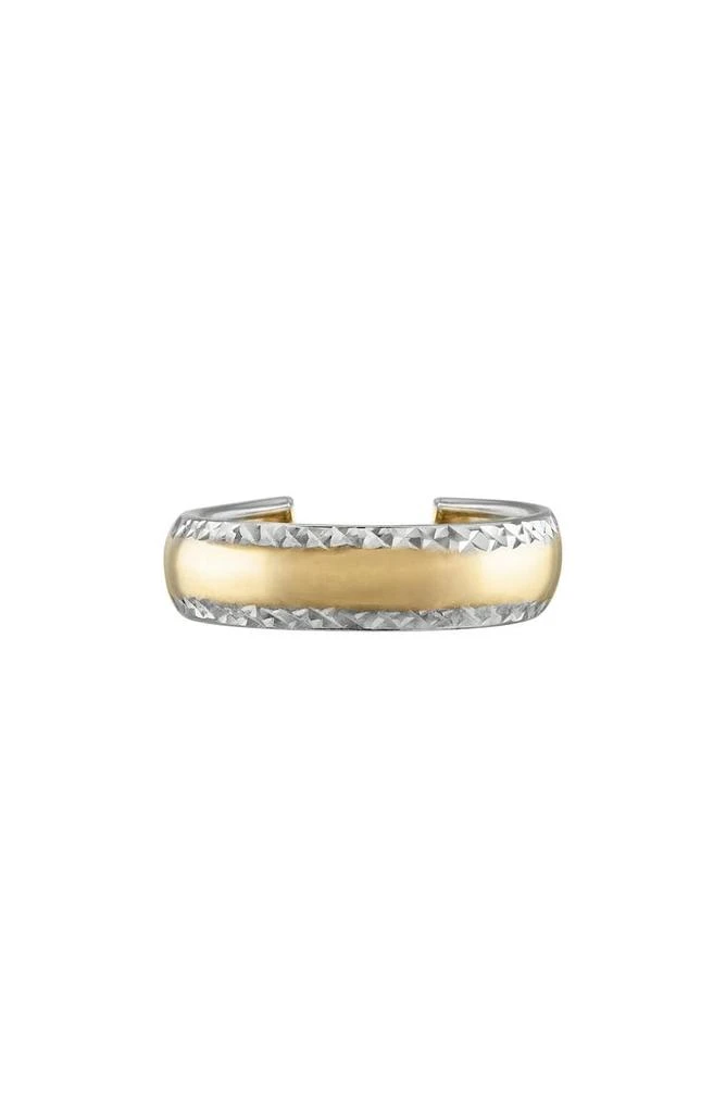 商品Raquelina Jewels|Two-Tone 10K Gold Toe Ring,价格¥659,第1张图片