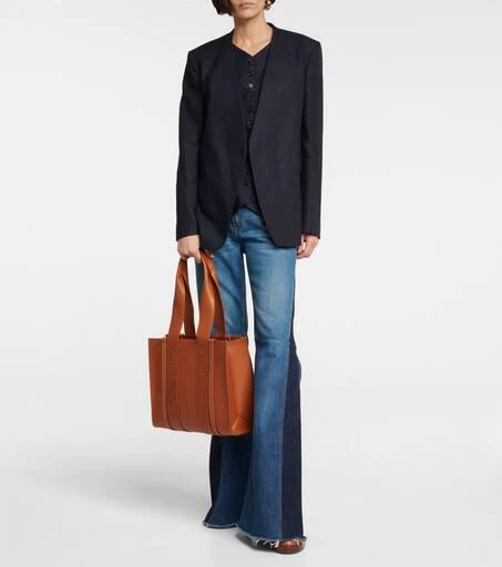 商品Chloé|Woody Medium leather tote bag,价格¥14529,第5张图片详细描述