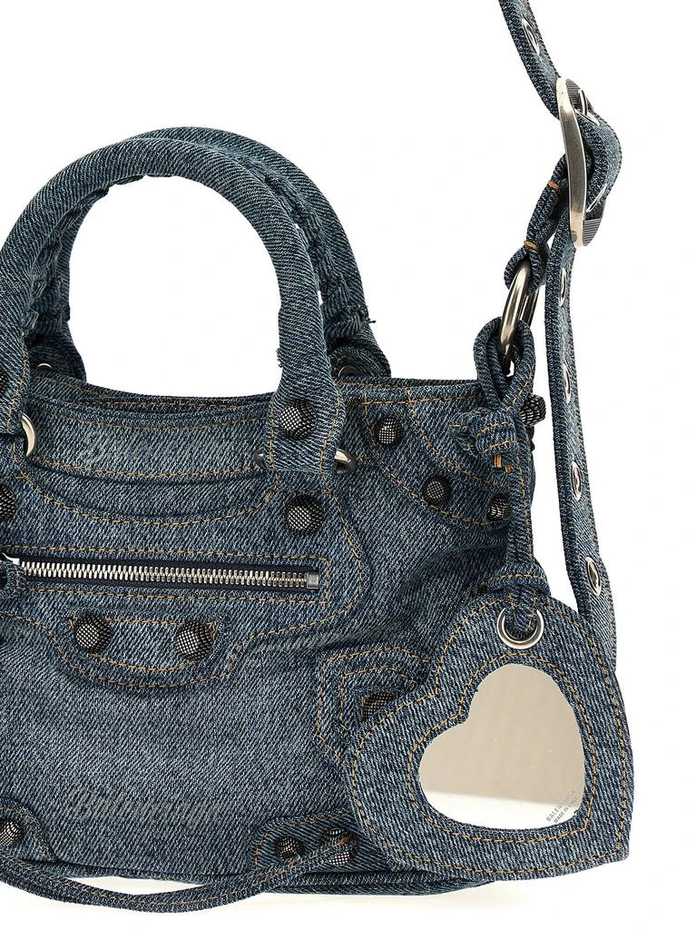 商品Balenciaga|Neo Cagole Hand Bags Light Blue,价格¥12672,第3张图片详细描述