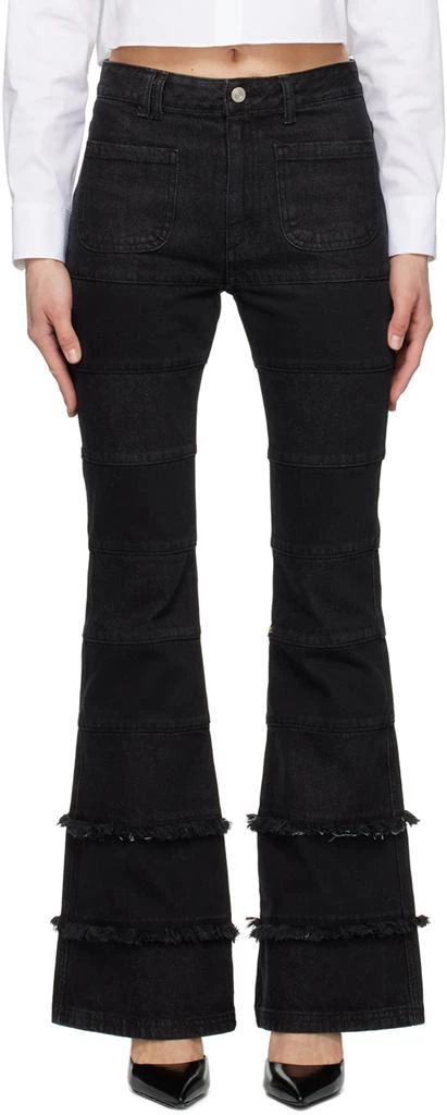 商品ANDERSSON BELL|Black Mahina Jeans,价格¥1332,第1张图片