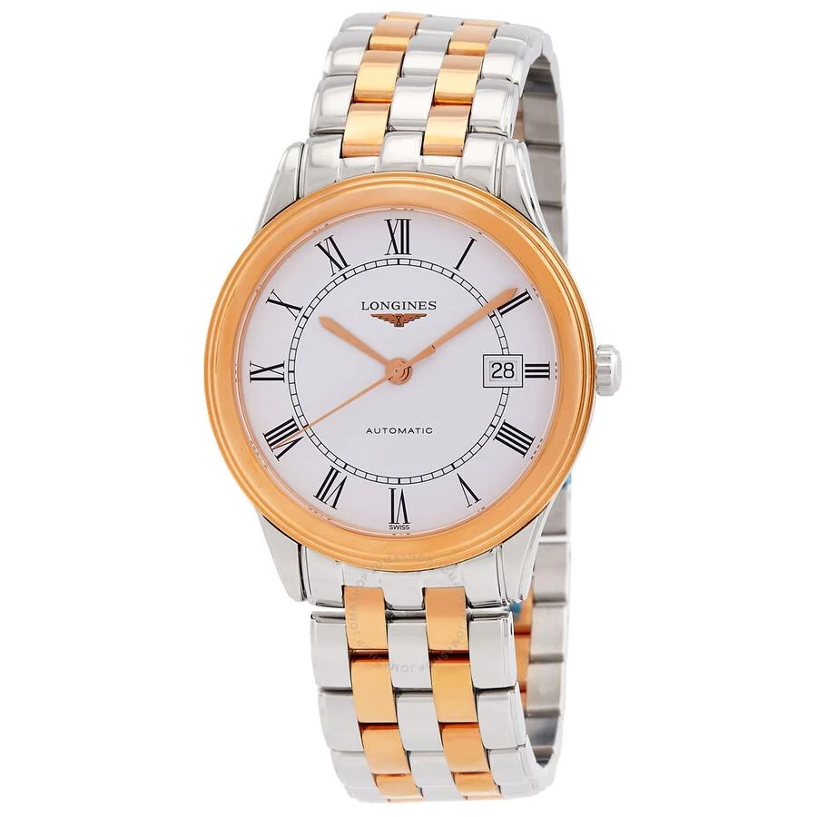 商品Longines|Flagship Automatic White Dial Men's Watch L48743917,价格¥7091,第1张图片