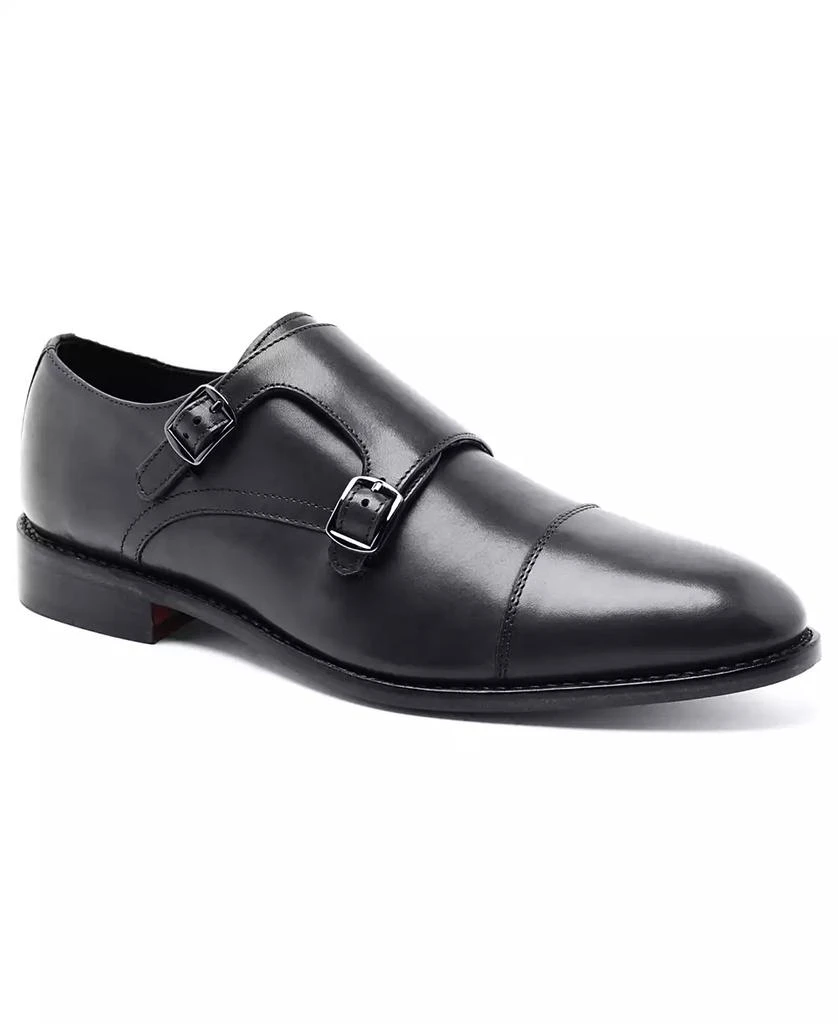 商品Anthony Veer|Men's Roosevelt II Double Monk Slip-On Dress Shoe,价格¥785,第1张图片