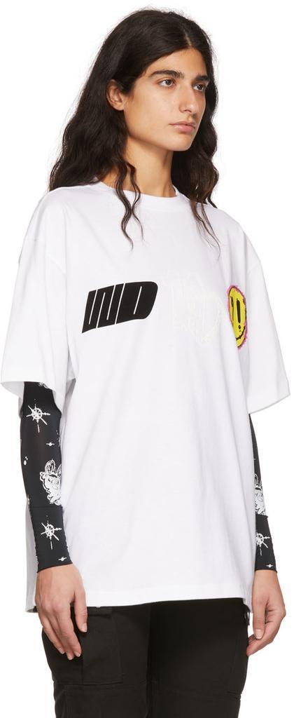 商品We11done|White Cotton T-Shirt,价格¥2196,第4张图片详细描述
