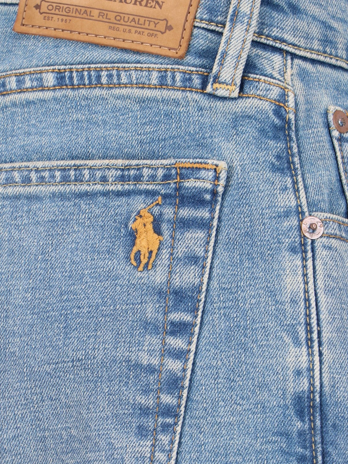 商品【商品预售7天】 Ralph Lauren|Ralph Lauren 男士牛仔裤 710956089001 蓝色,价格¥1343,第6张图片详细描述