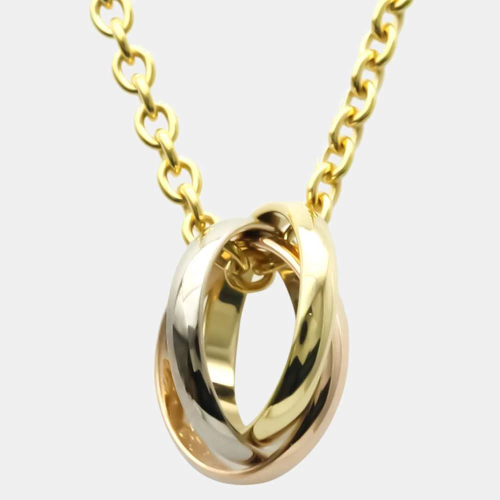 商品[二手商品] Cartier|Cartier Trinity De Cartier 18K Yellow Rose and White Gold Necklace,价格¥8592,第3张图片详细描述
