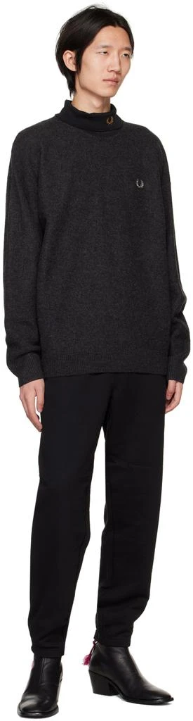 商品Fred Perry|Black Marled Sweater,价格¥1614,第4张图片详细描述