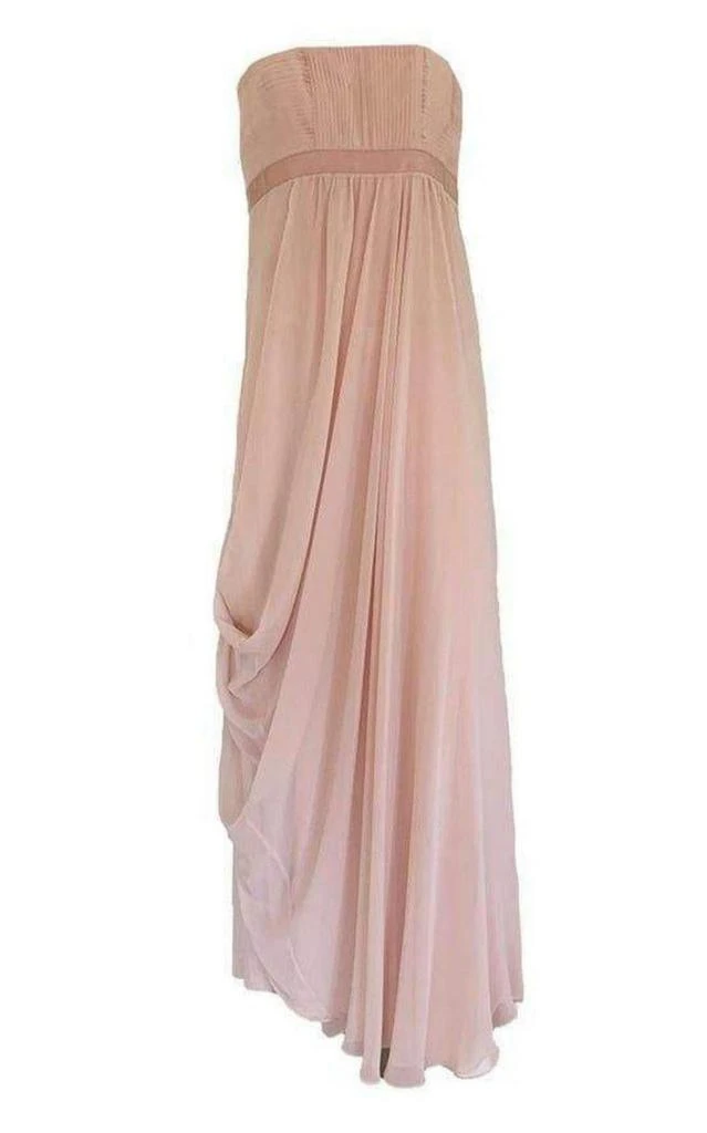 商品BCBG|Cascade Bare Pink Strapless Gown,价格¥1213,第1张图片