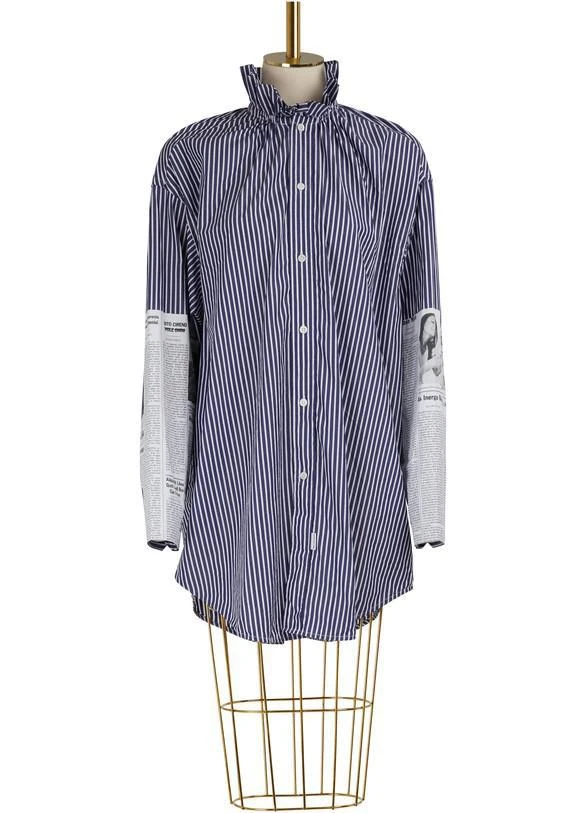 商品Balenciaga|Long sleeved striped shirt,价格¥4358,第1张图片