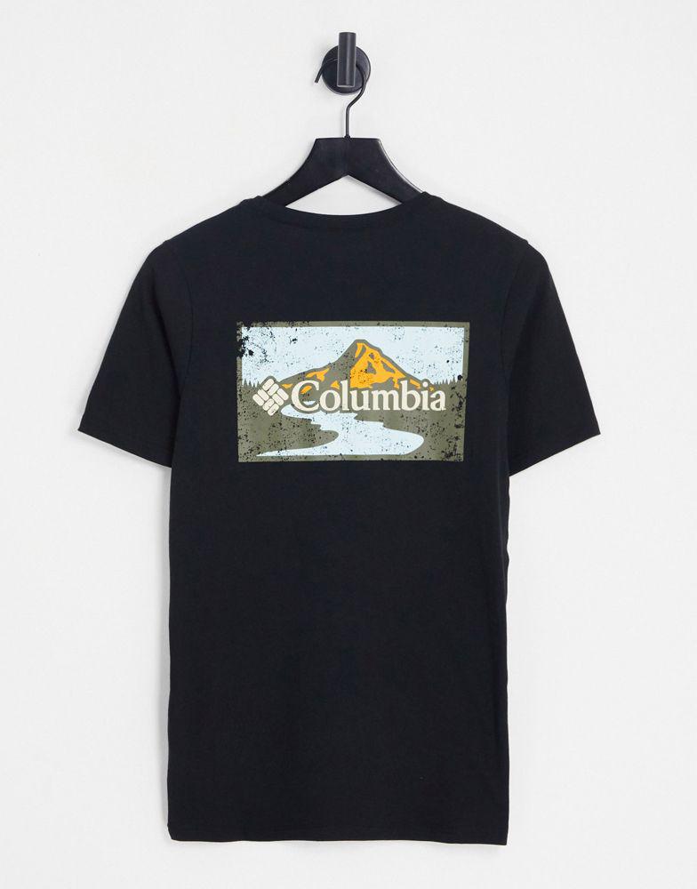 Columbia Rapid Ridge back print t-shirt in black商品第1张图片规格展示