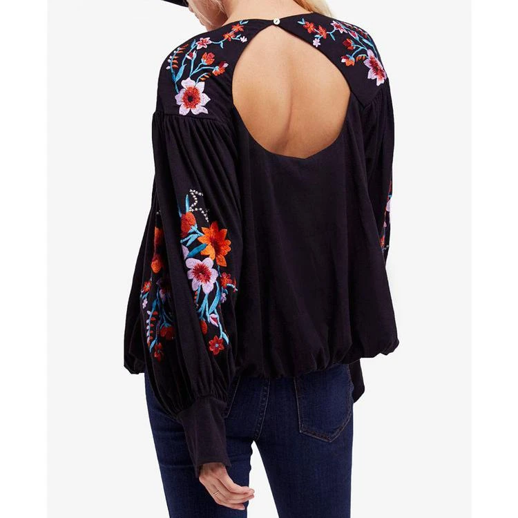 商品Free People|Lita Embroidered Cutout Top,价格¥288,第4张图片详细描述