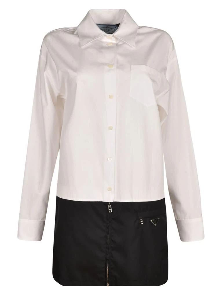 商品Prada|Buttoned Shirt Dress,价格¥11475,第1张图片