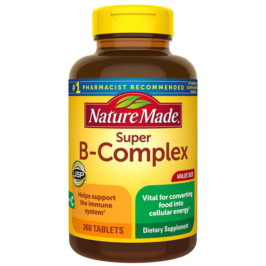 Nature Made | Super B Complex with Vitamin C and Folic Acid Tablets 269.53元 商品图片