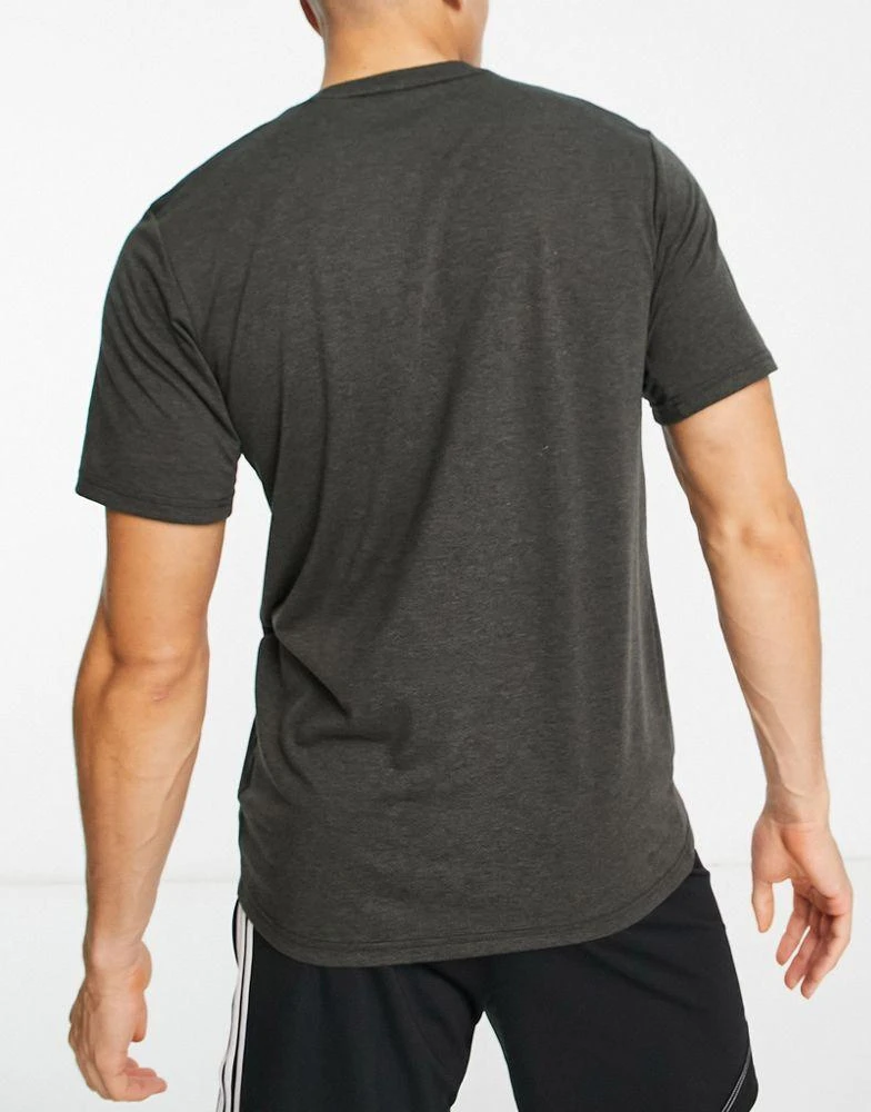 商品Adidas|adidas Training Train Essentials t-shirt in charcoal,价格¥266,第4张图片详细描述