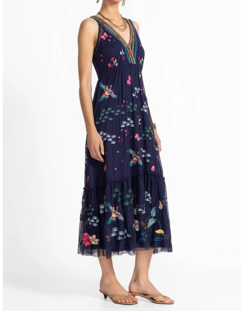 商品Johnny Was|Johnny Was - Zinoviah Mesh Slip Dress,价格¥2199,第3张图片详细描述