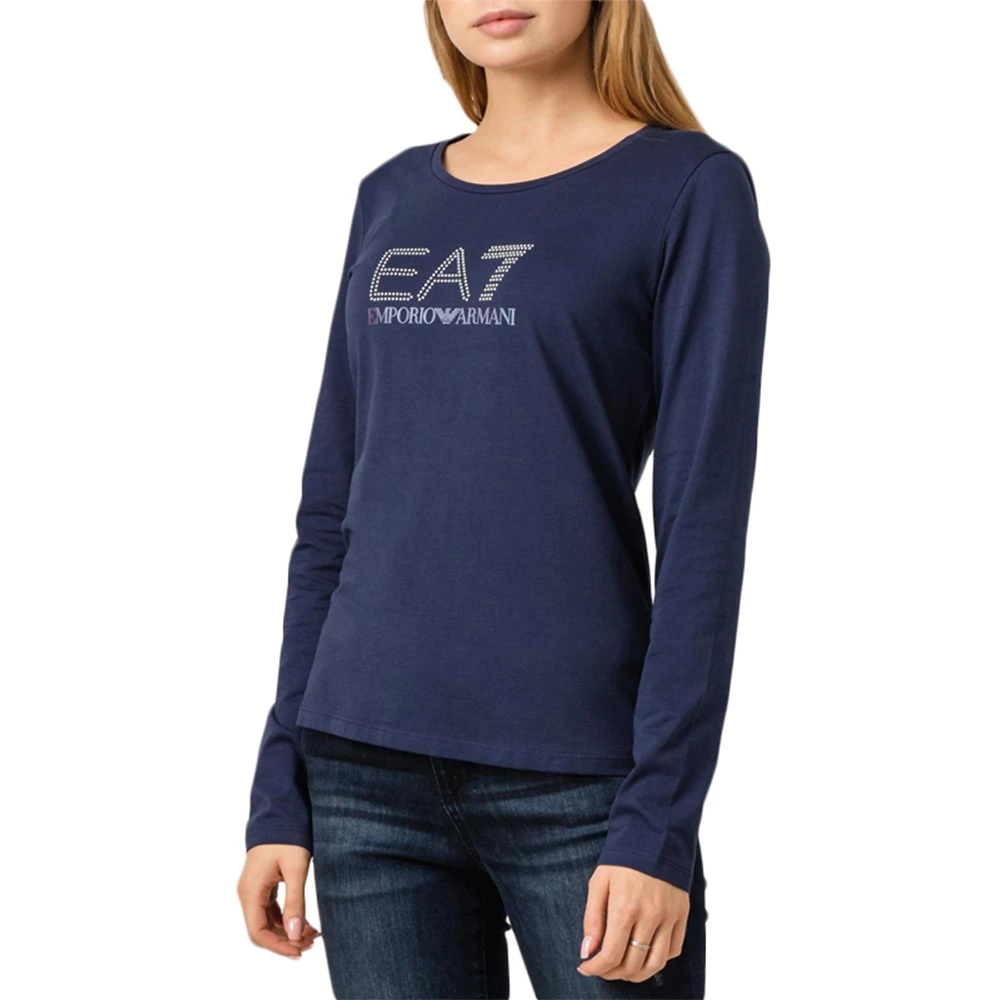 EMPORIO ARMANI 深蓝色女士T恤 6GTT61-J29Z-1554 商品