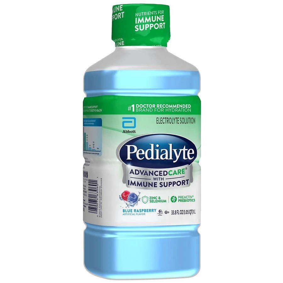 商品Pedialyte|AdvancedCare Electrolyte Solution Blue Raspberry,价格¥55,第3张图片详细描述