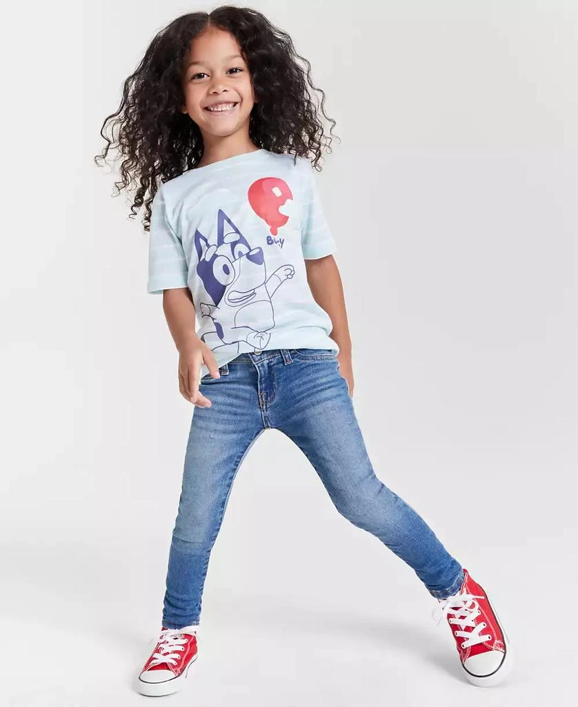 商品Macy's|Little & Big Kids Bluey Graphic Crewneck T-Shirt, Created for Macy's,价格¥105,第1张图片