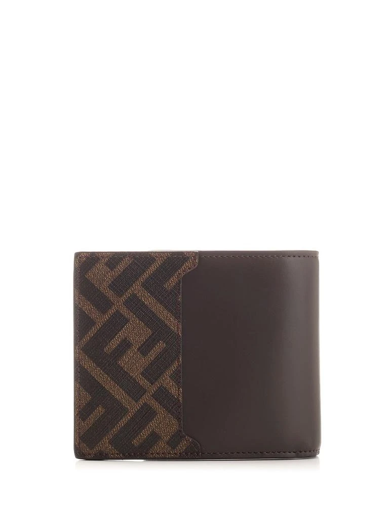 商品Fendi|Bifold Ff Wallet Wallets Brown,价格¥2846,第3张图片详细描述