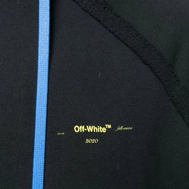 OFF WHITE 黑色男士卫衣/帽衫 OMAB033F19185010-1060 商品