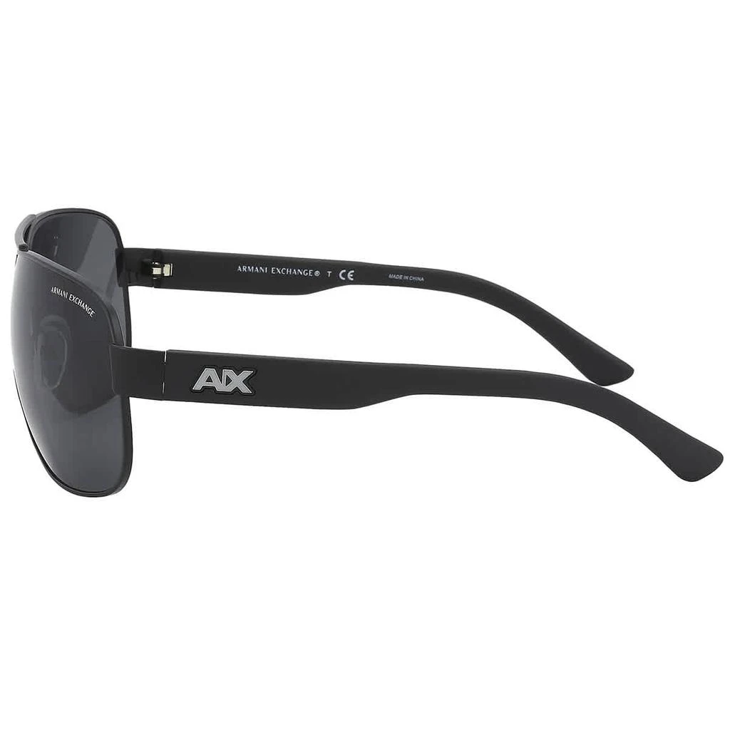 商品Armani Exchange|Grey Pilot Men's Sunglasses AX2012S 606387 62,价格¥321,第3张图片详细描述