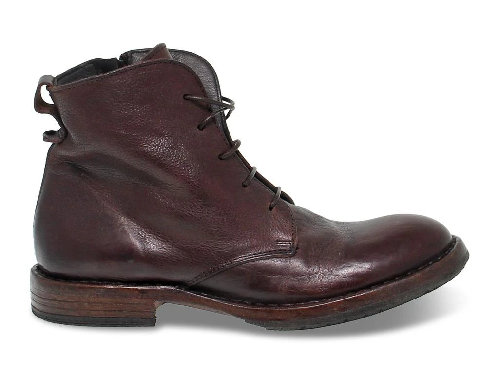 商品MOMA|Moma Womens Brown Leather Ankle Boots,价格¥3703,第1张图片