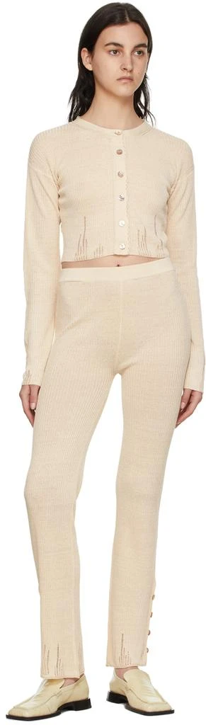 商品Acne Studios|Beige Karah Lounge Pants,价格¥876,第4张图片详细描述