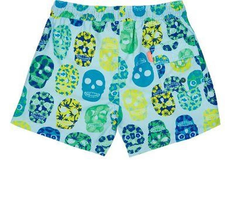 商品Sunuva|Skull-Print Swim Trunks,价格¥313,第2张图片详细描述