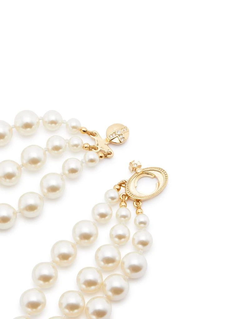 商品Vivienne Westwood|Orb-embellished Swarovski pearl choker,价格¥4228,第4张图片详细描述
