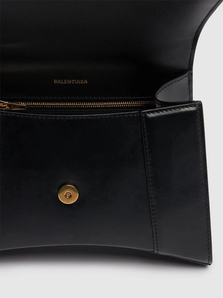Small Hourglass Smooth Leather Bag 商品