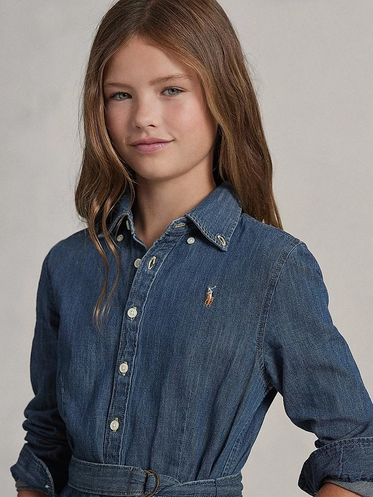 商品Ralph Lauren|小童款牛仔布喇叭裙,价格¥518,第3张图片详细描述