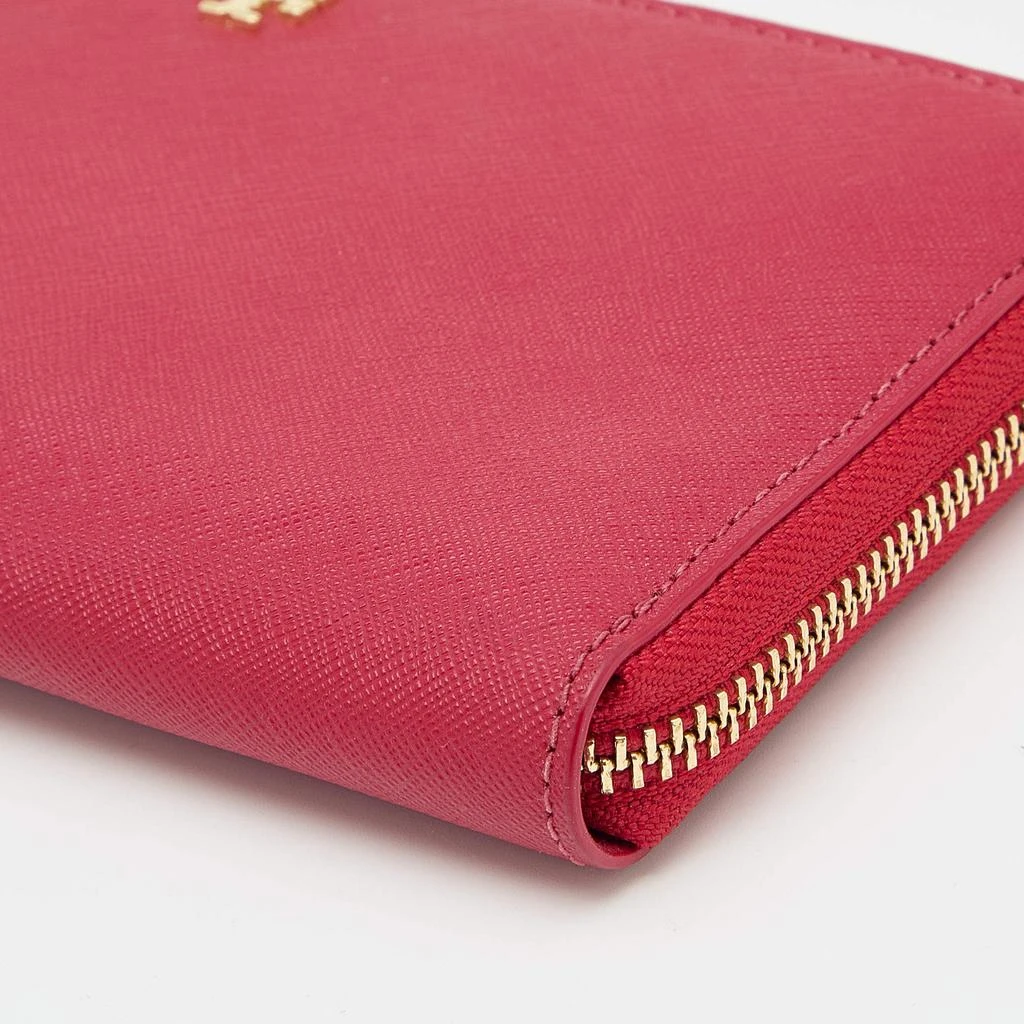 Tory Burch Red Saffiano Leather Robinson Zip Around Wallet 商品