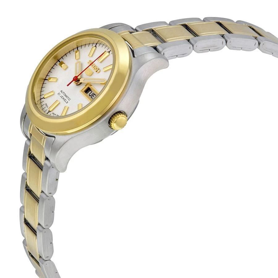 商品Seiko|5 Automatic White Dial Two-tone Ladies Watch SYMD90,价格¥885,第2张图片详细描述