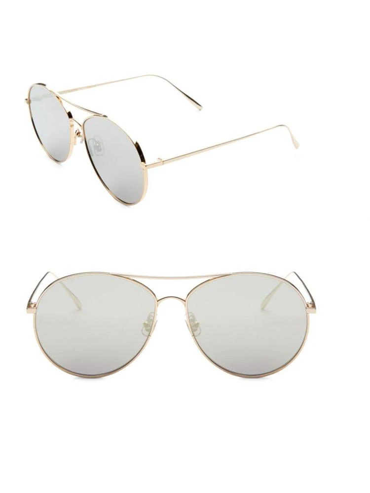 商品GENTLE MONSTER|Ranny Ring 57MM Aviator Sunglasses,价格¥1949,第1张图片