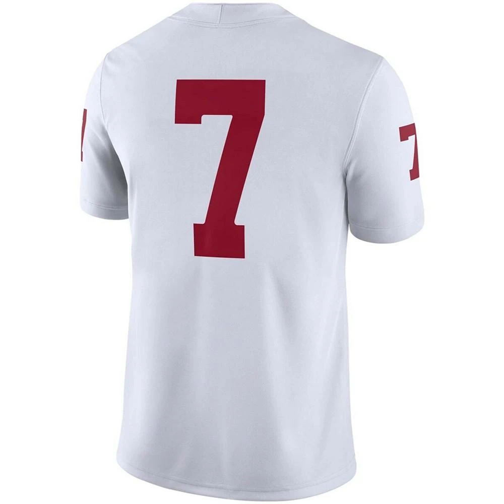 商品Jordan|Men's 7 White Oklahoma Sooners Team Game Jersey,价格¥751,第2张图片详细描述