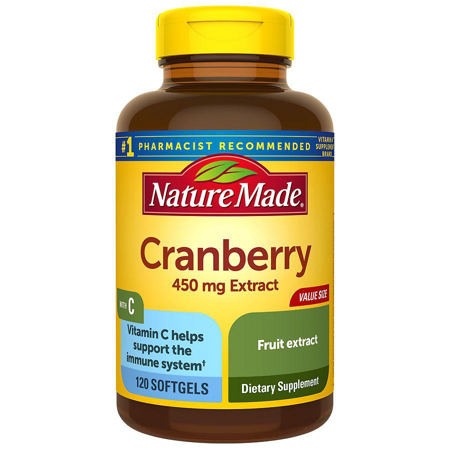 Cranberry with Vitamin C Softgels商品第1张图片规格展示