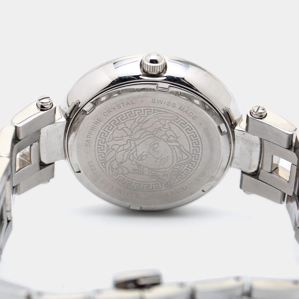 Versace Black Stainless Steel Gleam VAN030016 Women's Wristwatch 37 mm商品第4张图片规格展示