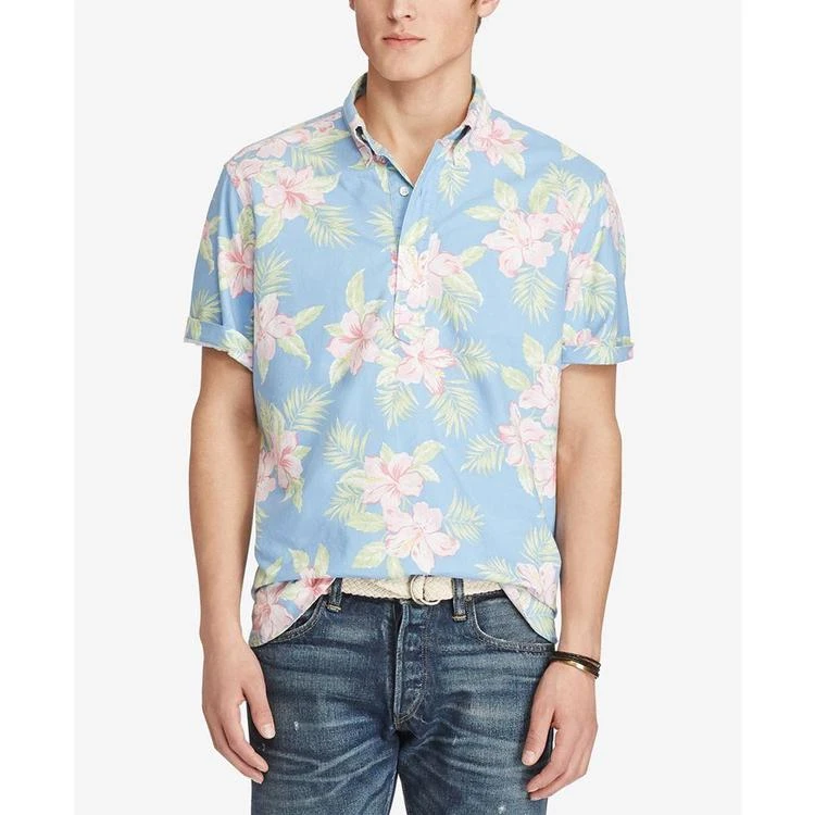 商品Ralph Lauren|Men's Floral-Print Oxford Shirt,价格¥150,第1张图片