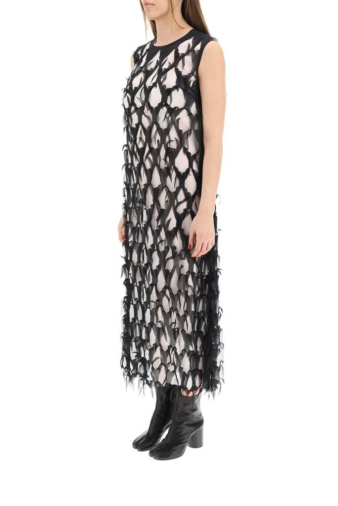 商品MAISON MARGIELA|Maison margiela decortique' chiffon dress,价格¥7189,第4张图片详细描述