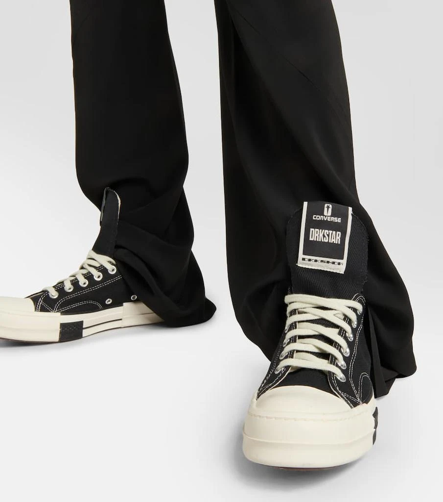 商品Rick Owens|x Converse DRKSTAR Chuck 70低帮运动鞋,价格¥1060,第4张图片详细描述