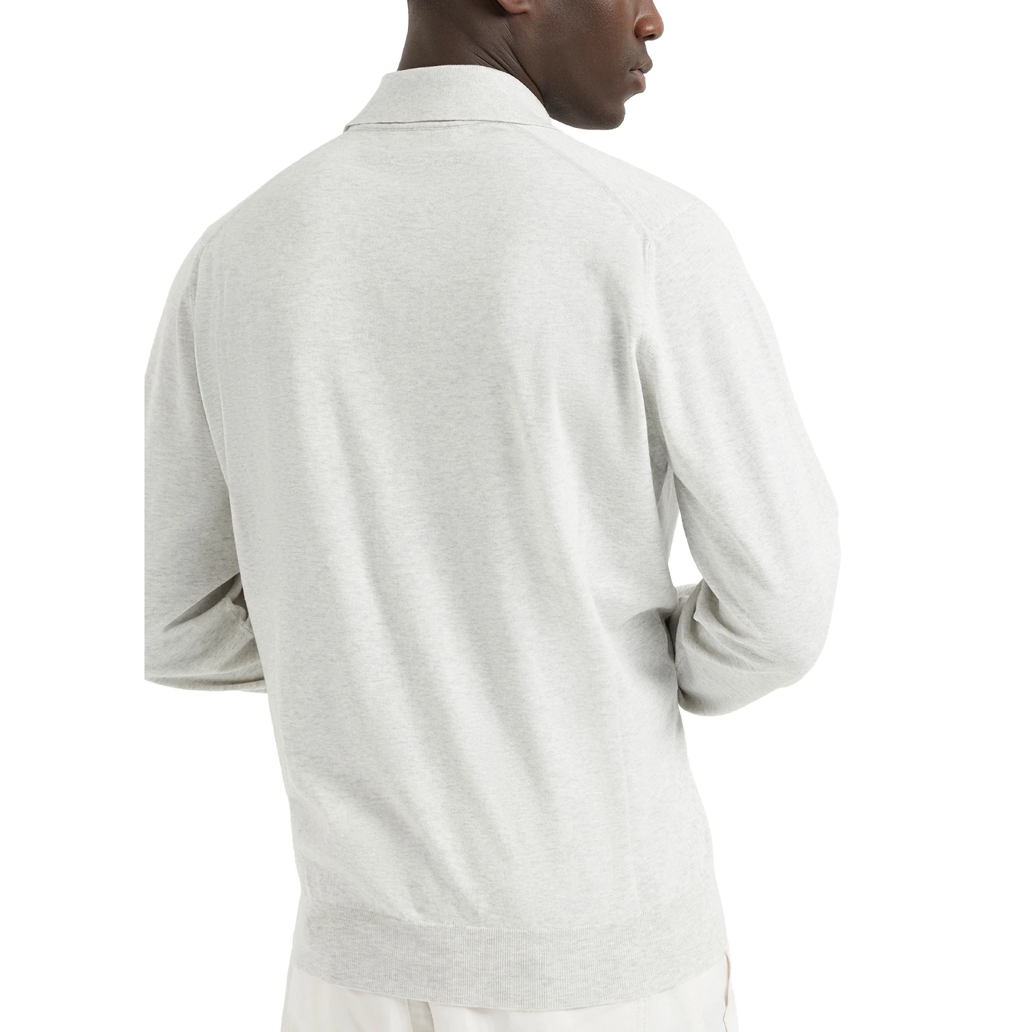 【特惠9.0折】【预售】 男士 长袖Polo 马球衫风格针织衫  CUCJ649FGRY 商品